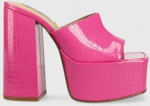 Šľapky Steve Madden Trixie dámske, ružová farba, na podpätku, SM11002169