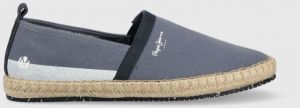 Espadrilky Pepe Jeans TOURIST tmavomodrá farba, PMS10312