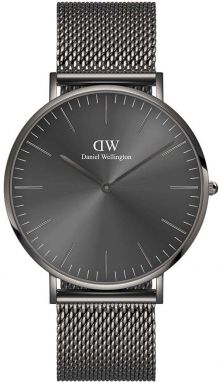 Hodinky Daniel Wellington pánsky, šedá farba