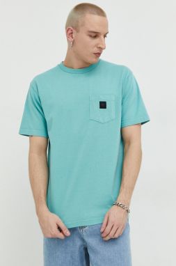 Bavlnené tričko DC jednofarebné