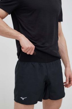 Bežecké šortky Mizuno Multi Pocket čierna farba