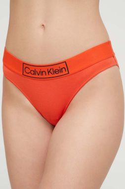 Nohavičky Calvin Klein Underwear červená farba