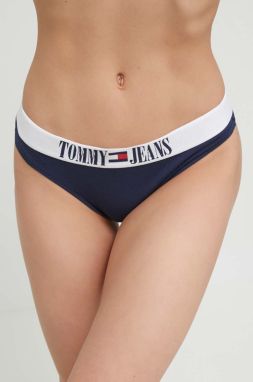 Tangá Tommy Jeans tmavomodrá farba