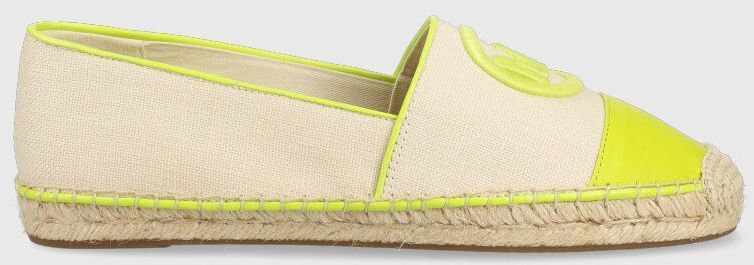 Espadrilky MICHAEL Michael Kors Kendrick zelená farba, 40S3KNFP1D