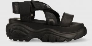 Sandále Buffalo Classic Snd dámske, čierna farba, na platforme, 1533300