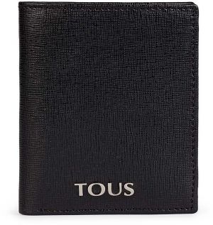 Kožená peňaženka Tous pánsky, čierna farba