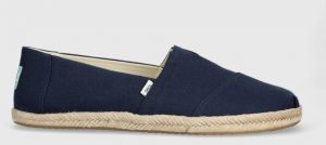 Espadrilky Toms Alpargata Rope tmavomodrá farba, 10019912