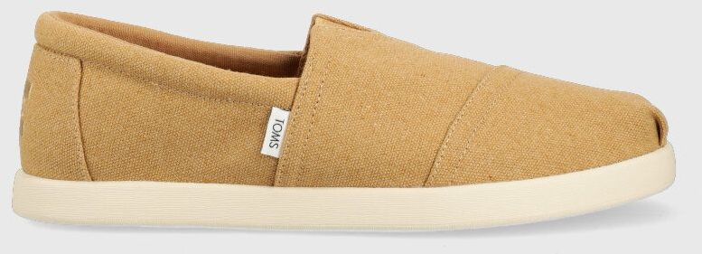 Espadrilky Toms Alpargata Forward hnedá farba, 10019883