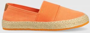 Espadrilky Gant Raffiaville oranžová farba, 26569820.G49