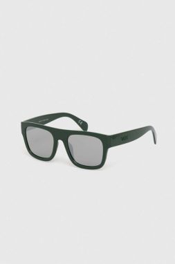 Slnečné okuliare Vans pánske, zelená farba