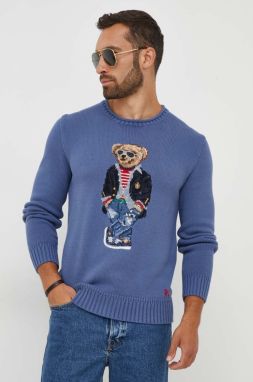 Bavlnený sveter Polo Ralph Lauren teplý