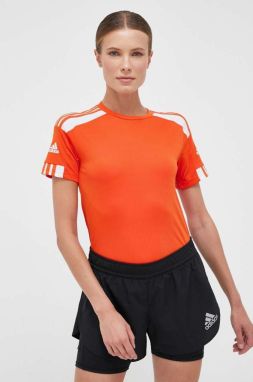 Tréningové tričko adidas Performance Squadra 21 oranžová farba