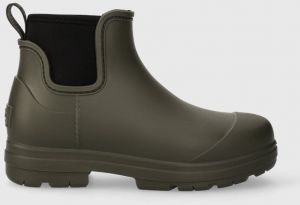 Gumáky UGG Droplet dámske, zelená farba, 1130831