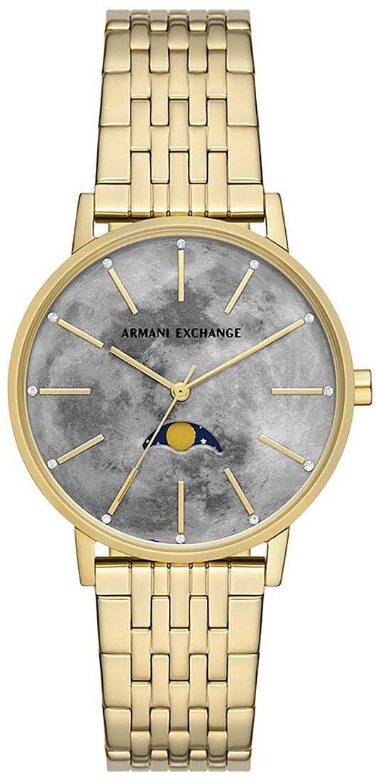 Hodinky Armani Exchange dámsky, zlatá farba