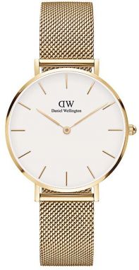 Hodinky Daniel Wellington Petite 32 Evergold dámske, zlatá farba