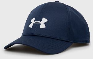 Čiapka Under Armour 1369781-001, tmavomodrá farba, jednofarebná