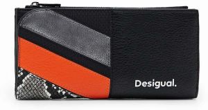 Peňaženka Desigual dámsky, čierna farba
