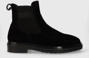 Semišové topánky Gant Boggar pánske, čierna farba, 27653331.G00