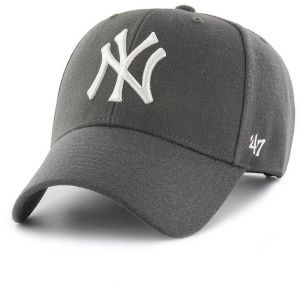 Čiapka 47brand MLB New York Yankees šedá farba, s nášivkou