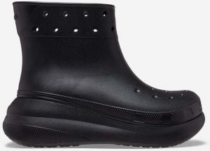 Gumáky Crocs Classic Crush 207946.BLACK-BLACK, dámske, čierna farba