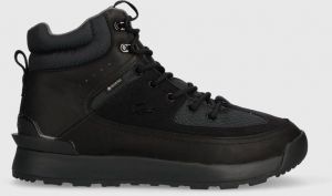 Členkové topánky Lacoste 42CMA0003 02H pánske, čierna farba