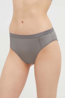 Nohavičky Calvin Klein Underwear šedá farba