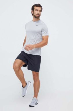 Tréningové tričko Reebok Motionfresh Athlete šedá farba, jednofarebné