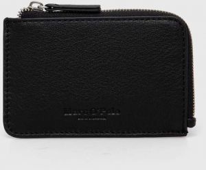 Kožená peňaženka Marc O'Polo pánsky, čierna farba