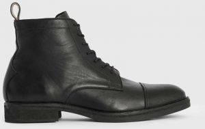 Kožená obuv AllSaints Drago Boot pánska, čierna farba, MF561Z