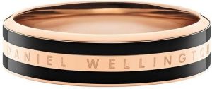 Prstienok Daniel Wellington Emalie Ring Black 58