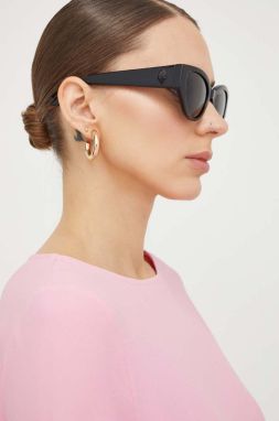 Slnečné okuliare Kurt Geiger London dámske, čierna farba