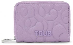 Kožená peňaženka Tous dámsky, fialová farba