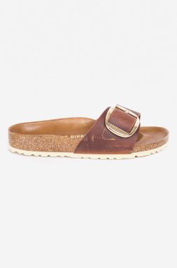 Birkenstock - Šľapky Madrid Big Buckle 1006525-Cognac,