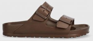 Šľapky Birkenstock Arizona EVA dámske, hnedá farba, 1027402