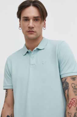 Polo tričko Hollister Co. pánsky, jednofarebný