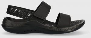 Sandále Crocs Literide 360 Sandal W dámske, čierna farba, 206711