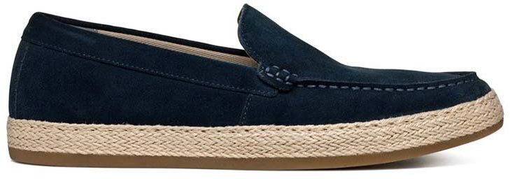 Semišové espadrilky Geox U PANTELLERIA tmavomodrá farba, U45DWB 00022 C4002