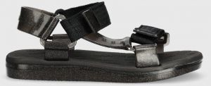 Sandále Melissa MELISSA PAPETE + RIDER GOOD TIMES AD dámske, čierna farba, M.32930.AV015