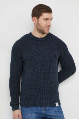 Bavlnený sveter Pepe Jeans tmavomodrá farba