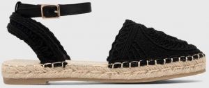 Espadrilky Answear Lab čierna farba