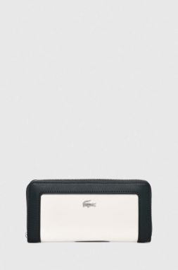Peňaženka Lacoste dámsky, biela farba
