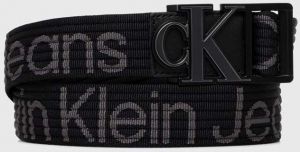 Opasok Calvin Klein Jeans pánsky, čierna farba