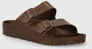 Šľapky Birkenstock Arizona Eva pánske, hnedá farba, 1027328