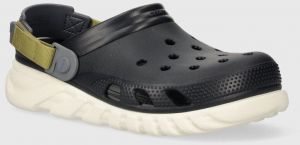 Šľapky Crocs Duet Max II Clog pánske, tmavomodrá farba, 208776