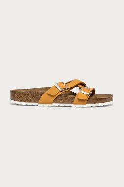 Šľapky Birkenstock Madrid dámske, oranžová farba, 1018804