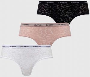 Brazílske nohavičky Calvin Klein Underwear 3-pak