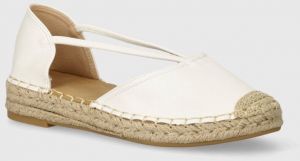 Espadrilky Answear Lab biela farba