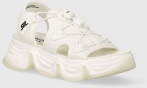 Sandále Steve Madden Chivalry dámske, biela farba, na platforme, SM11003058