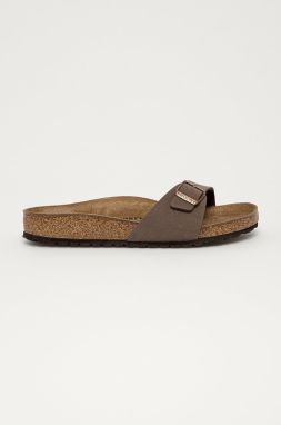 Šľapky Birkenstock Madrid dámske, hnedá farba, 40091