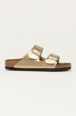 Šľapky Birkenstock Arizona dámske, zlatá farba, 1016110